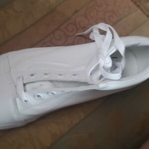 Vans White Athletic Shoes for Women